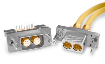 Fibre Channel D-Sub 150 Ohm Quadrax Connectors 